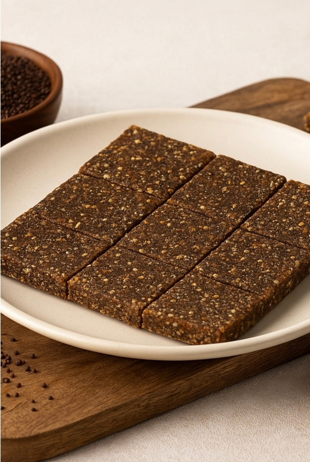 Coconut Neera Ragi Chikki