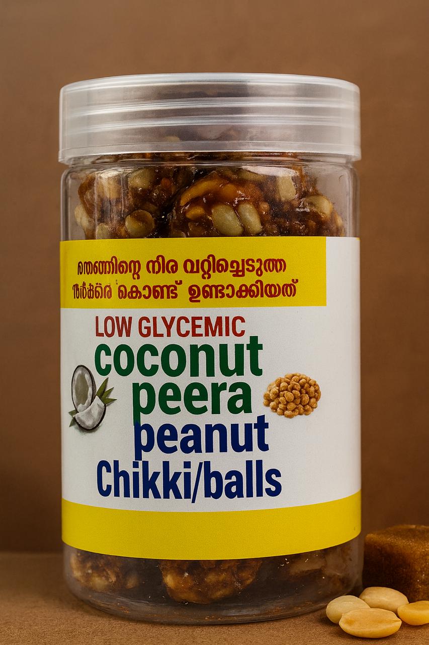Coconut Neera Peanut Chikki
