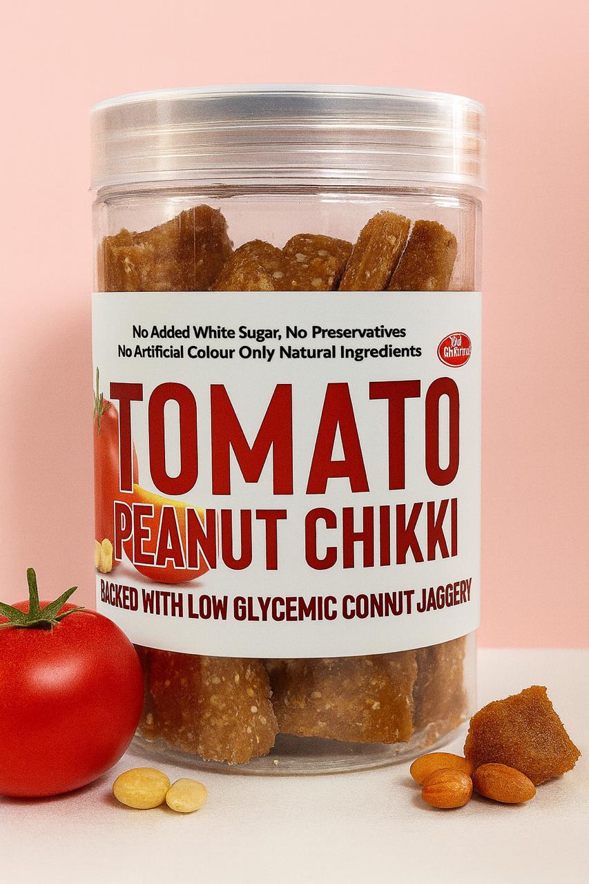 Coconut Neera Tomato Peanut Chikki - 250g