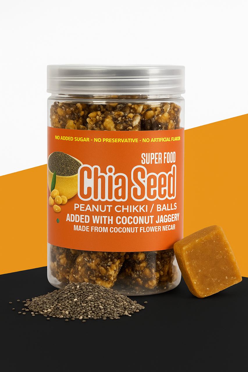 Coconut Neera Chiaseed Peanut Chikki