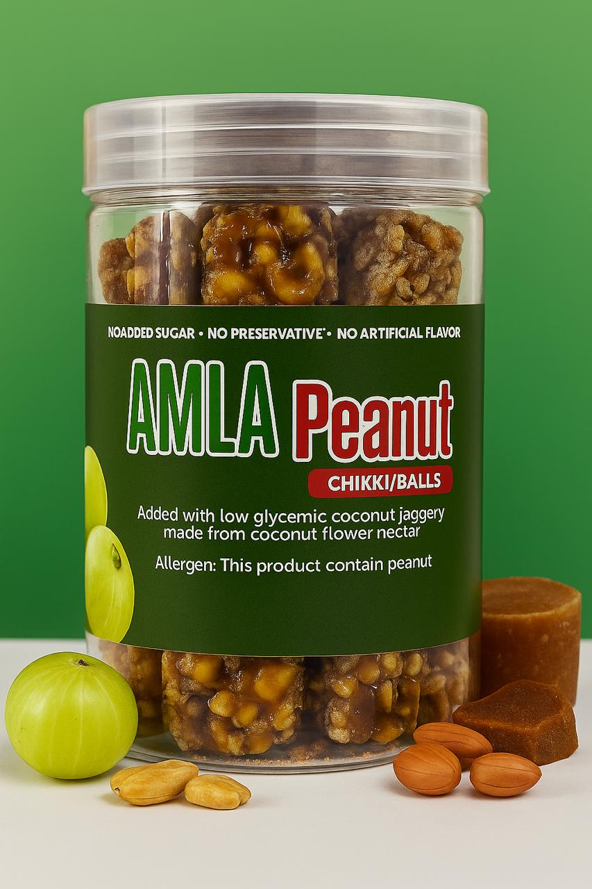 Coconut Neera Amla Peanut Chikki