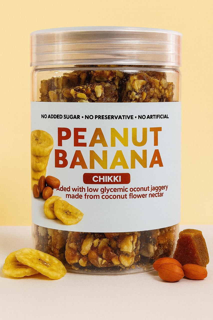 Coconut Neera Peanut Banana Chips Chikki