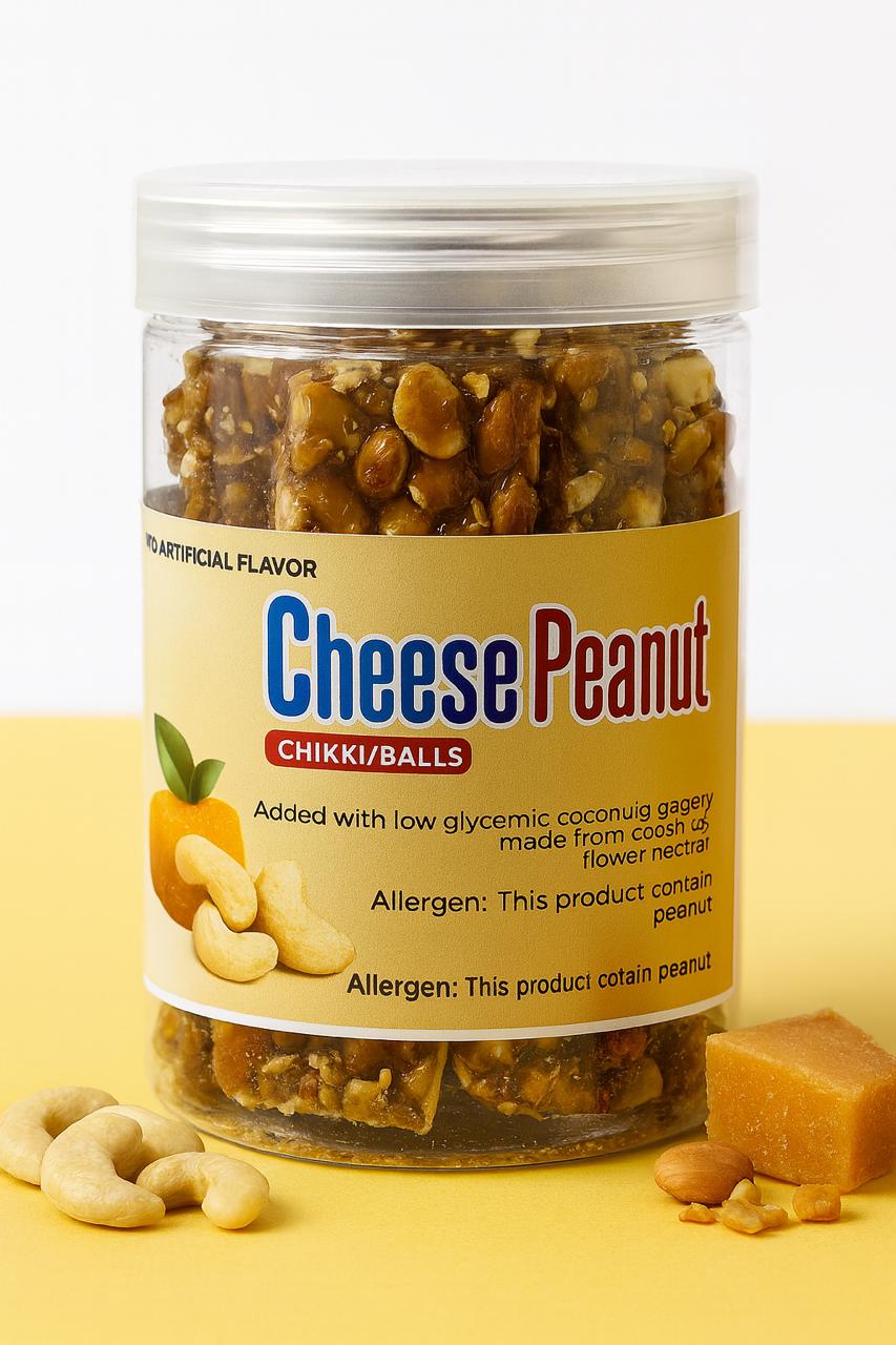 Coconut Neera Cheese Peanut Chikki